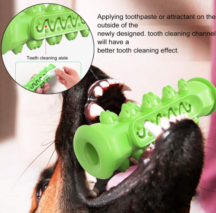 Dog Dental Care Chew Stick, Toothbrush Cleaning Toy, Interactive Puppy Teething Toy - Image 2