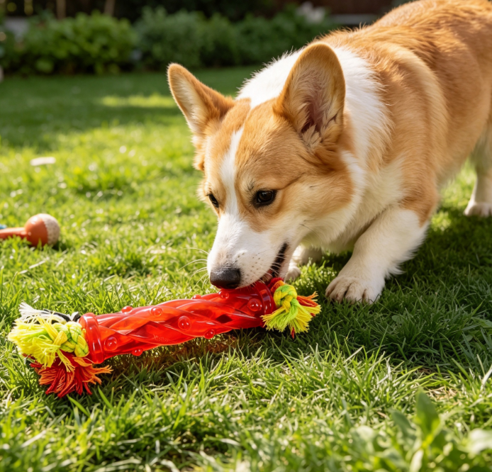 Durable Dog Chew Stick Toy, Interactive Dental Cleaning Toy for Long-Lasting Chewing - Image 2