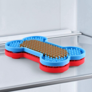12 Pack Dog Lick Mat, Slow Feeding Pet Mat for Food, Treats, Bathing and Training