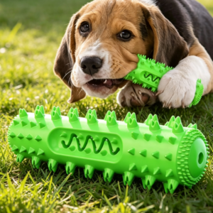 Dog Toothbrush Care Stick, Dental Cleaning Chew Toy, Interactive Puppy Teething Toy